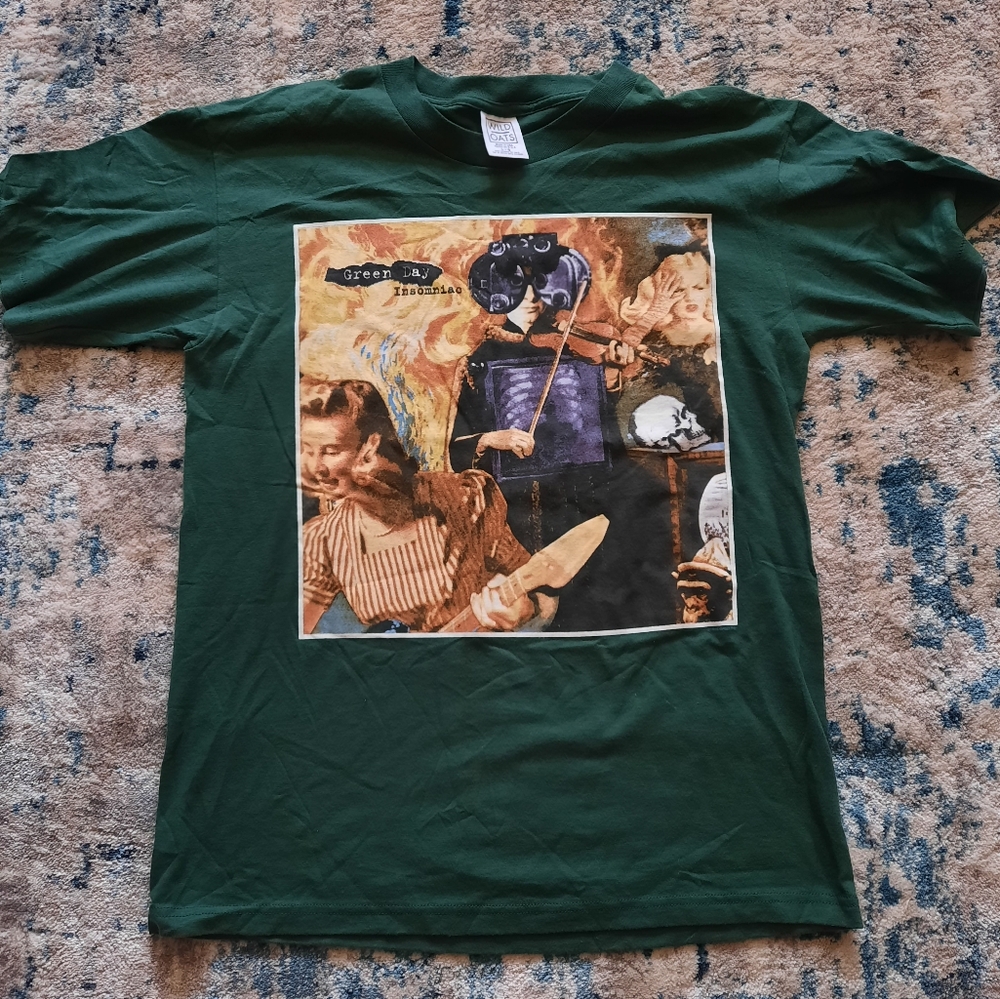 1995 Greenday Insomniac Tour Tee (LG)